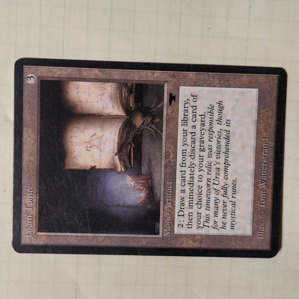 mtg jalum tome card